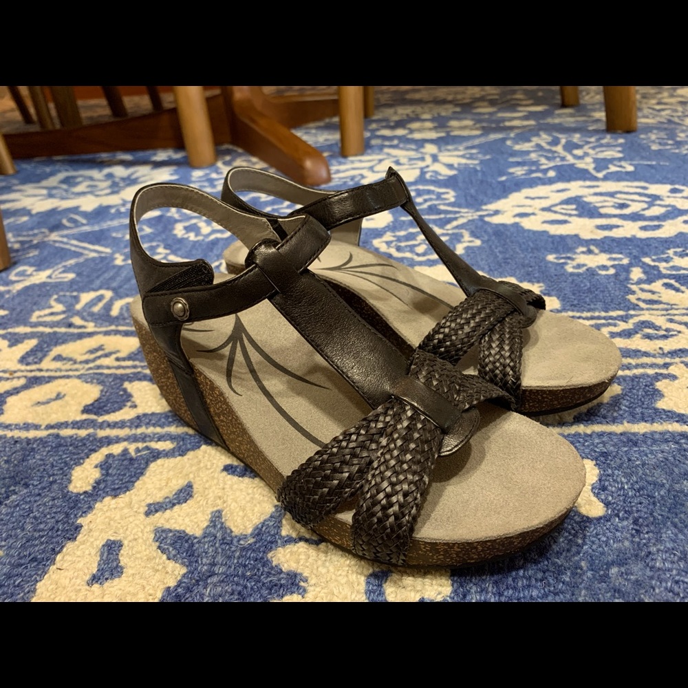 Abeo Urmy Braided Leather Biosystem Sandals